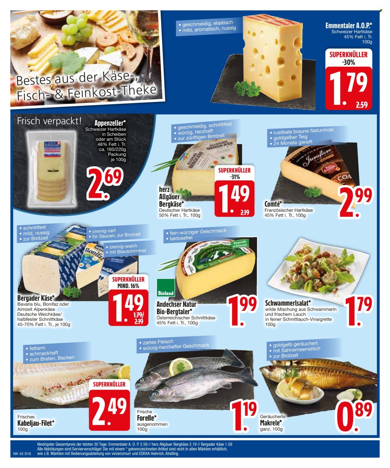 Edeka Prospekte  - 14.10.2024 - 19.10.2024. Seite 18