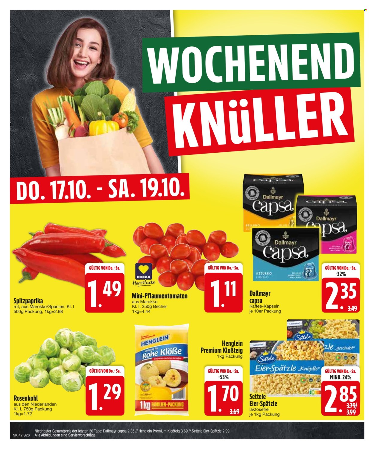 Edeka Prospekte  - 14.10.2024 - 19.10.2024. Seite 28