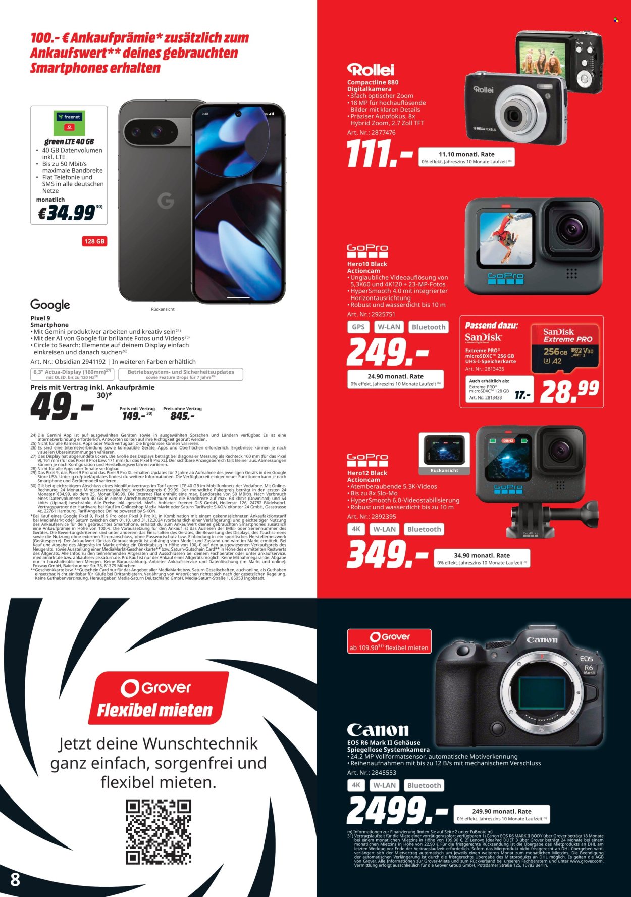 MediaMarkt Prospekte  - 14.10.2024 - 23.10.2024. Seite 8