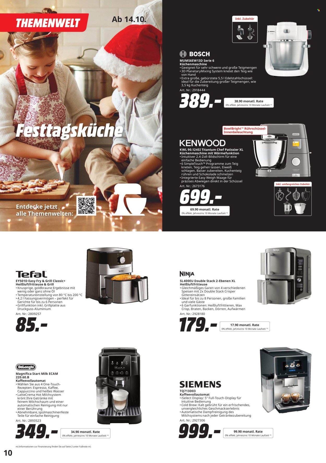 MediaMarkt Prospekte  - 14.10.2024 - 23.10.2024. Seite 10