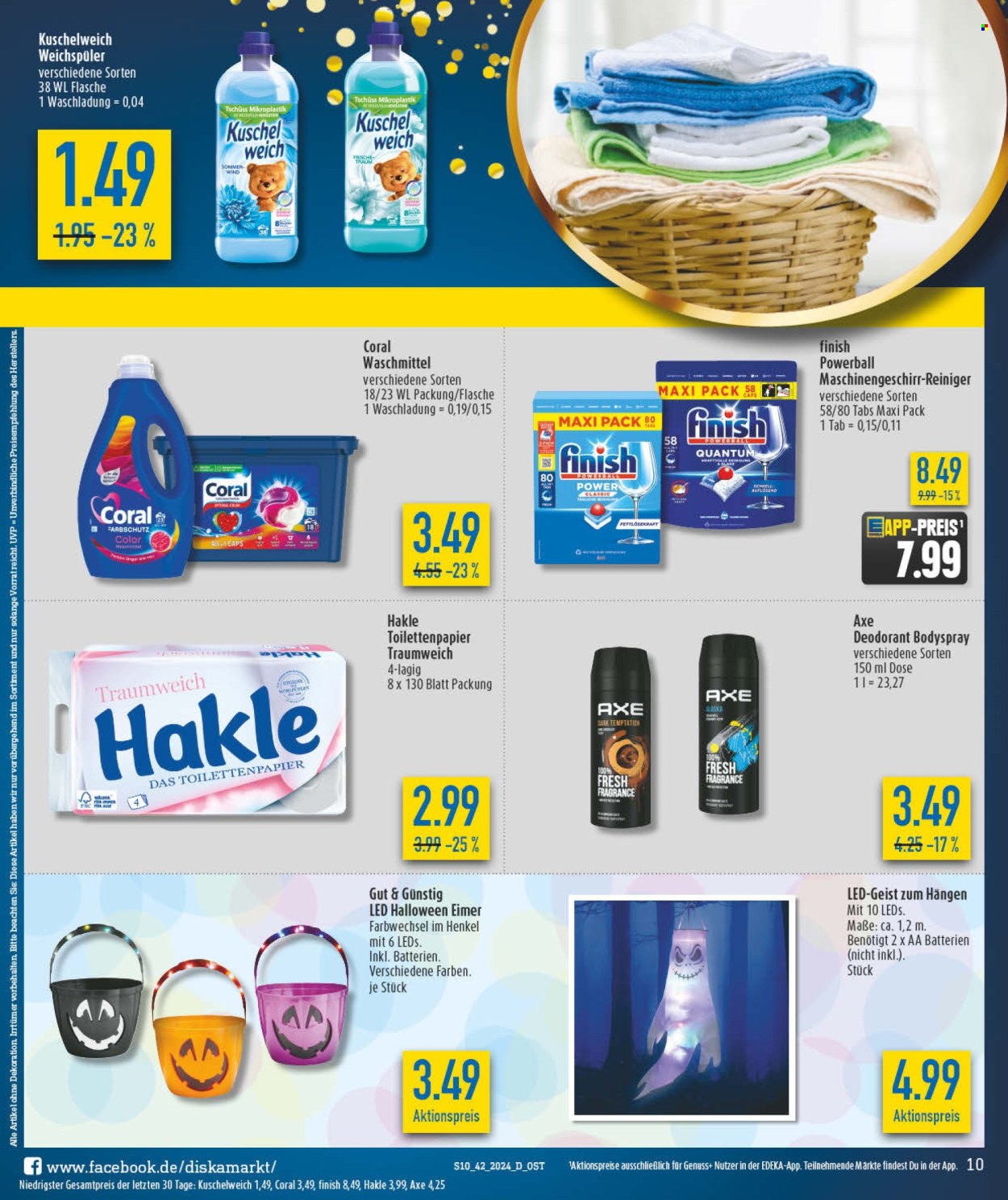 Diska Prospekte  - 14.10.2024 - 19.10.2024. Seite 10