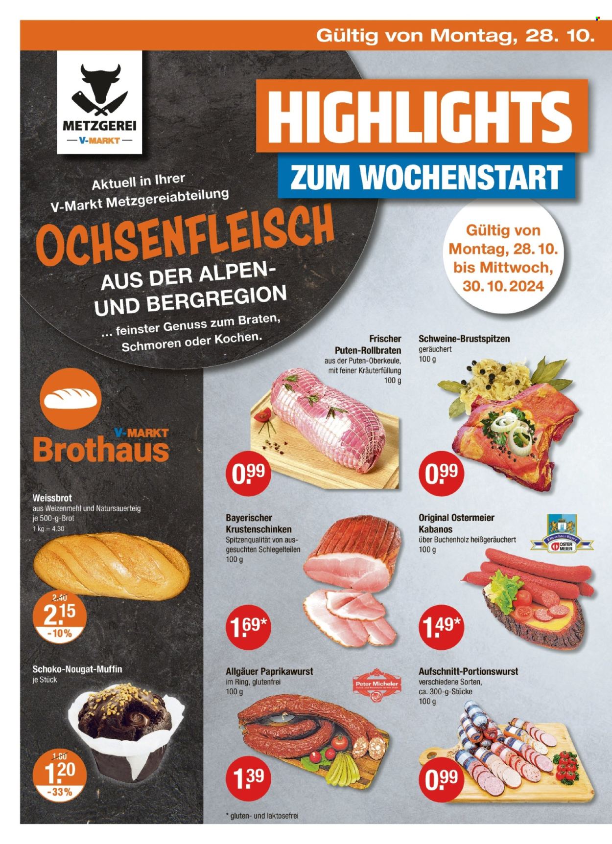 V-Markt Prospekte  - 24.10.2024 - 30.10.2024. Seite 22