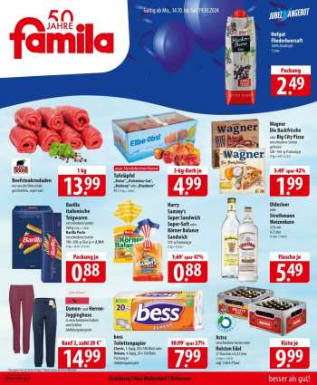 Prospekte famila - 14.10.2024 - 19.10.2024.