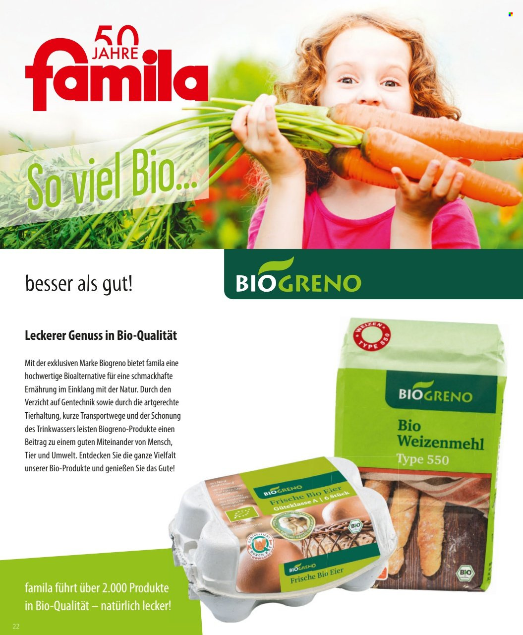 famila Prospekte  - 14.10.2024 - 19.10.2024. Seite 22