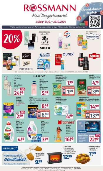 Prospekte Rossmann - 21.10.2024 - 25.10.2024.