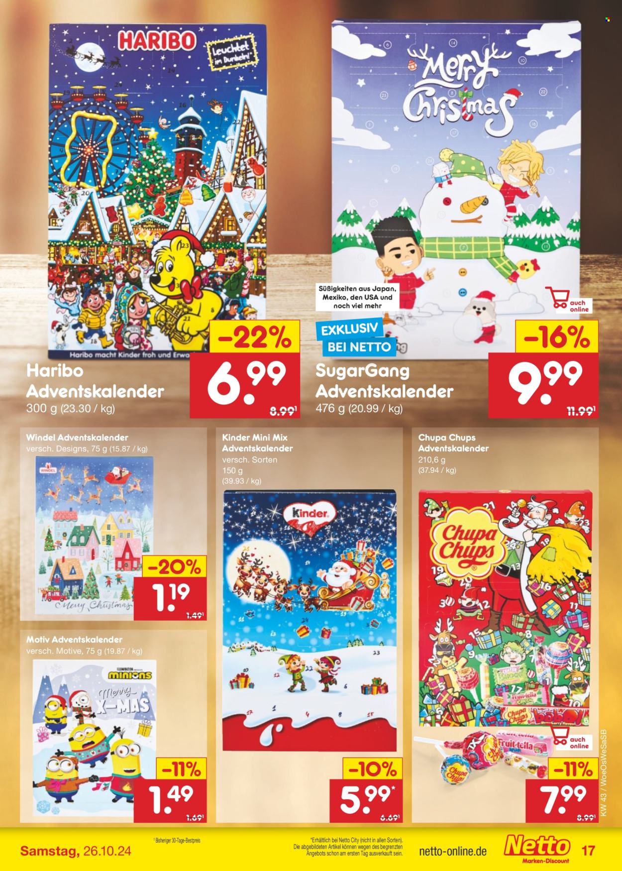 Netto Marken-Discount Prospekte  - 21.10.2024 - 26.10.2024. Seite 22
