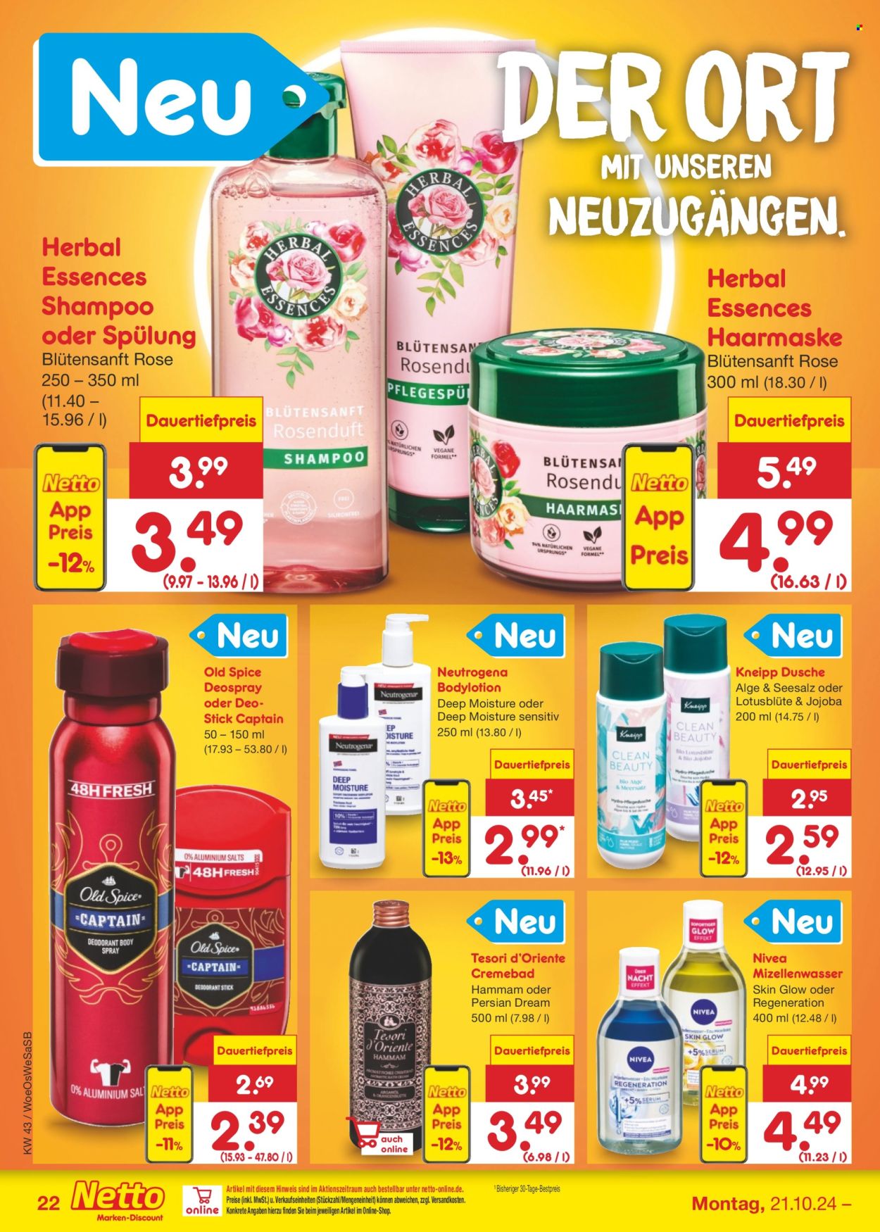 Netto Marken-Discount Prospekte  - 21.10.2024 - 26.10.2024. Seite 29