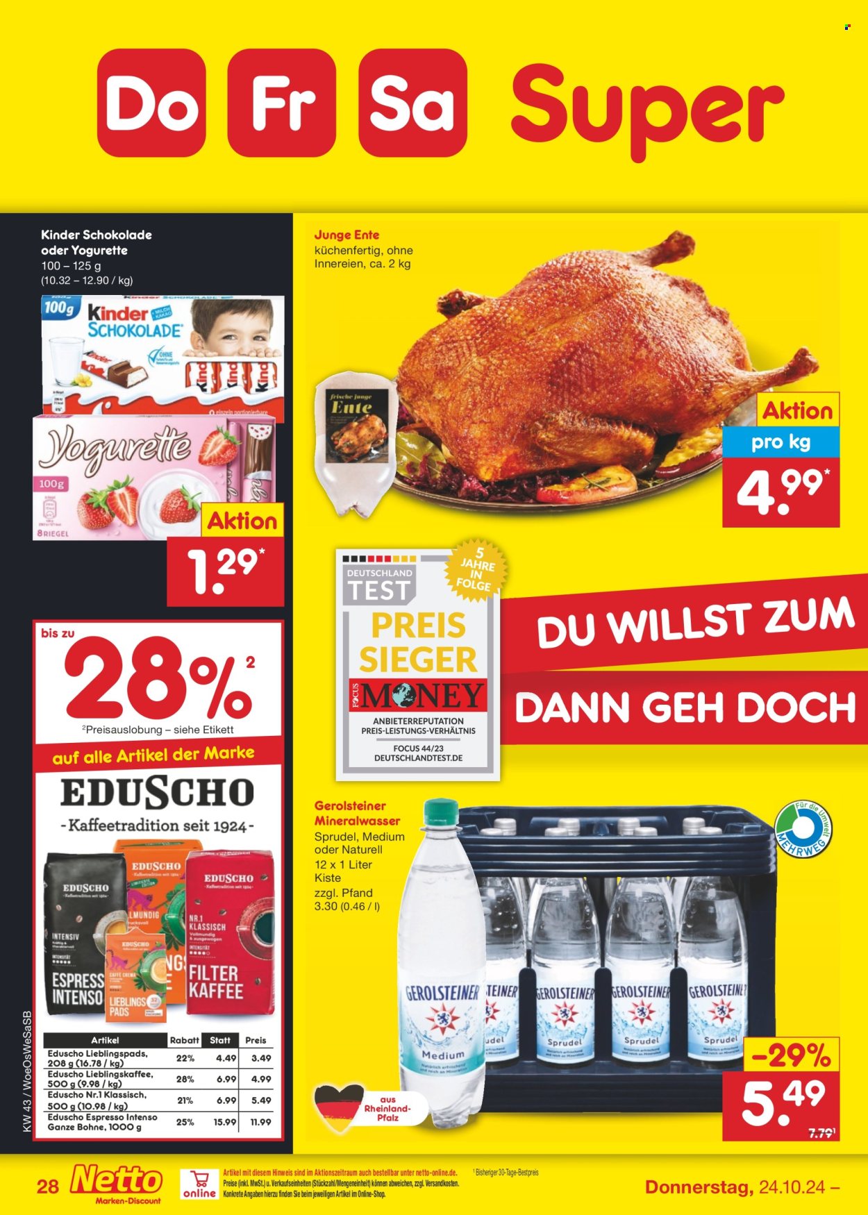 Netto Marken-Discount Prospekte  - 21.10.2024 - 26.10.2024. Seite 39