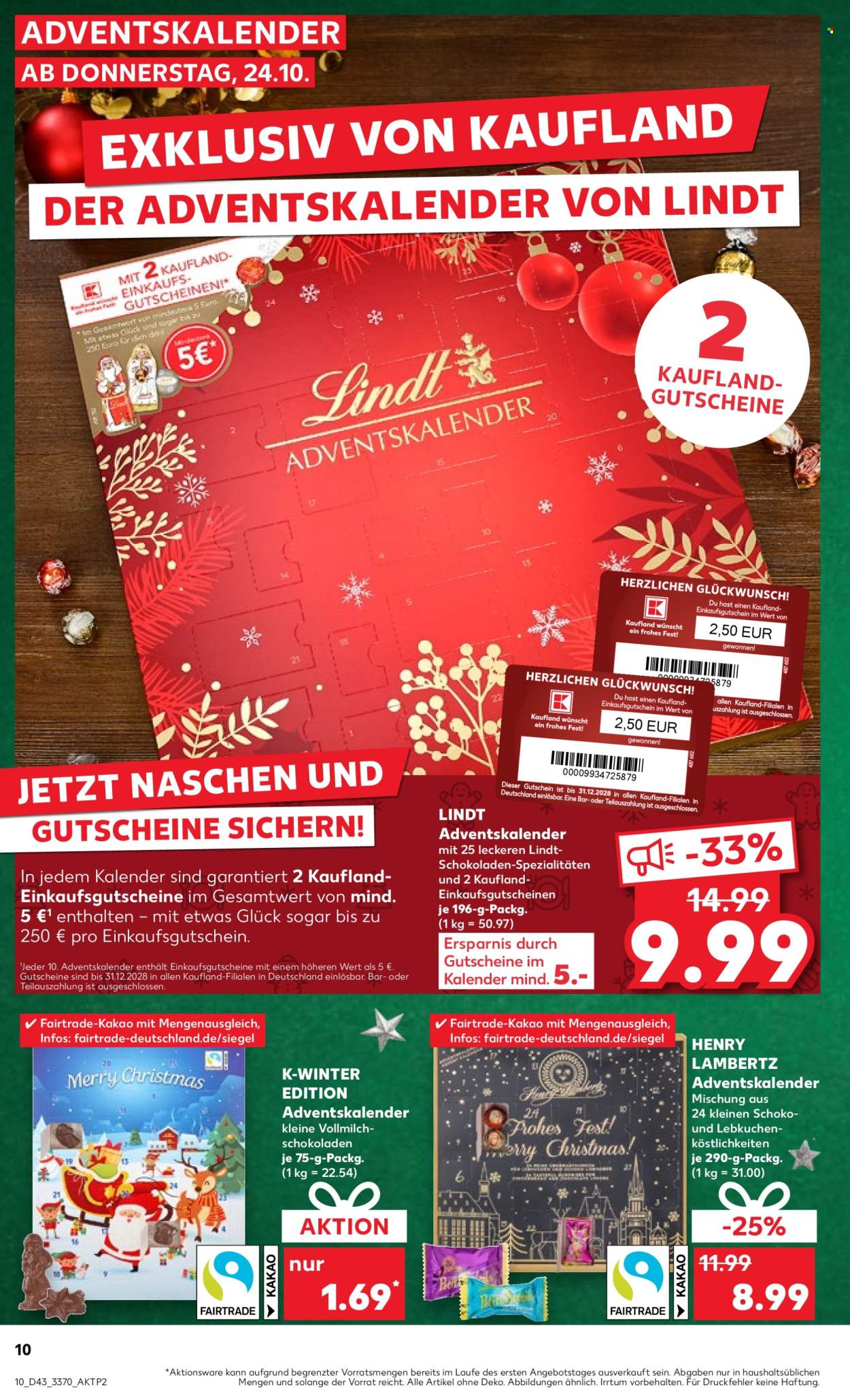 Kaufland Prospekte  - 24.10.2024 - 30.10.2024. Seite 10