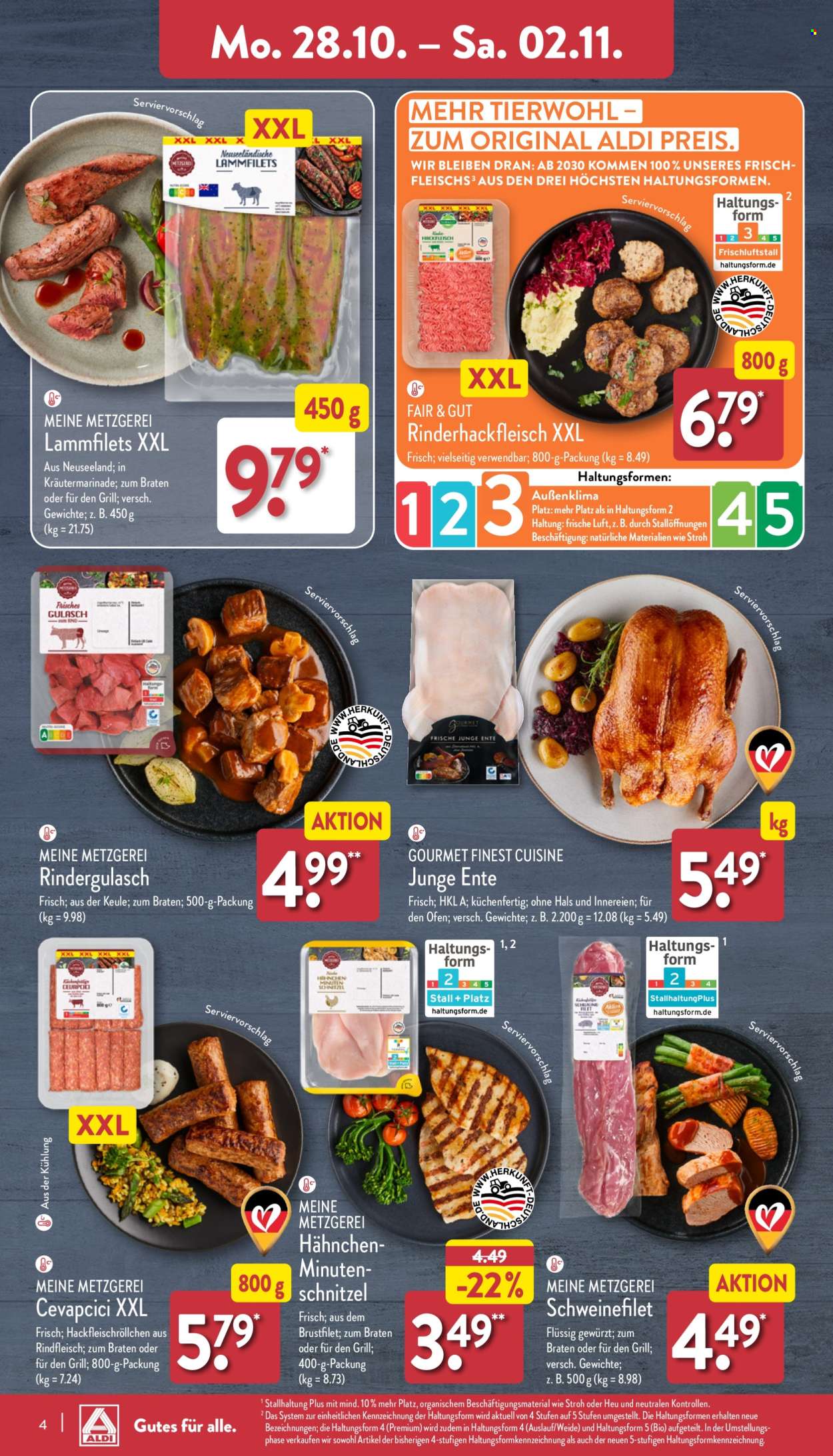 ALDI Nord Prospekte  - 28.10.2024 - 2.11.2024. Seite 4