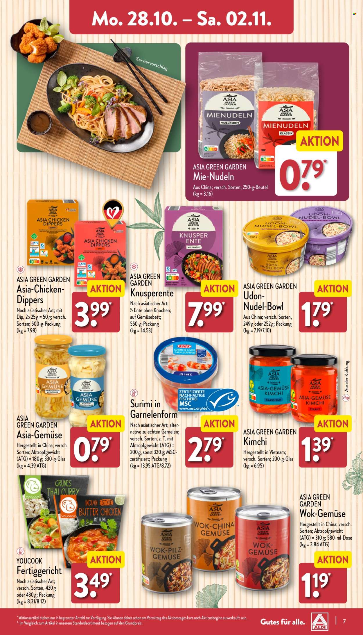 ALDI Nord Prospekte  - 28.10.2024 - 2.11.2024. Seite 7