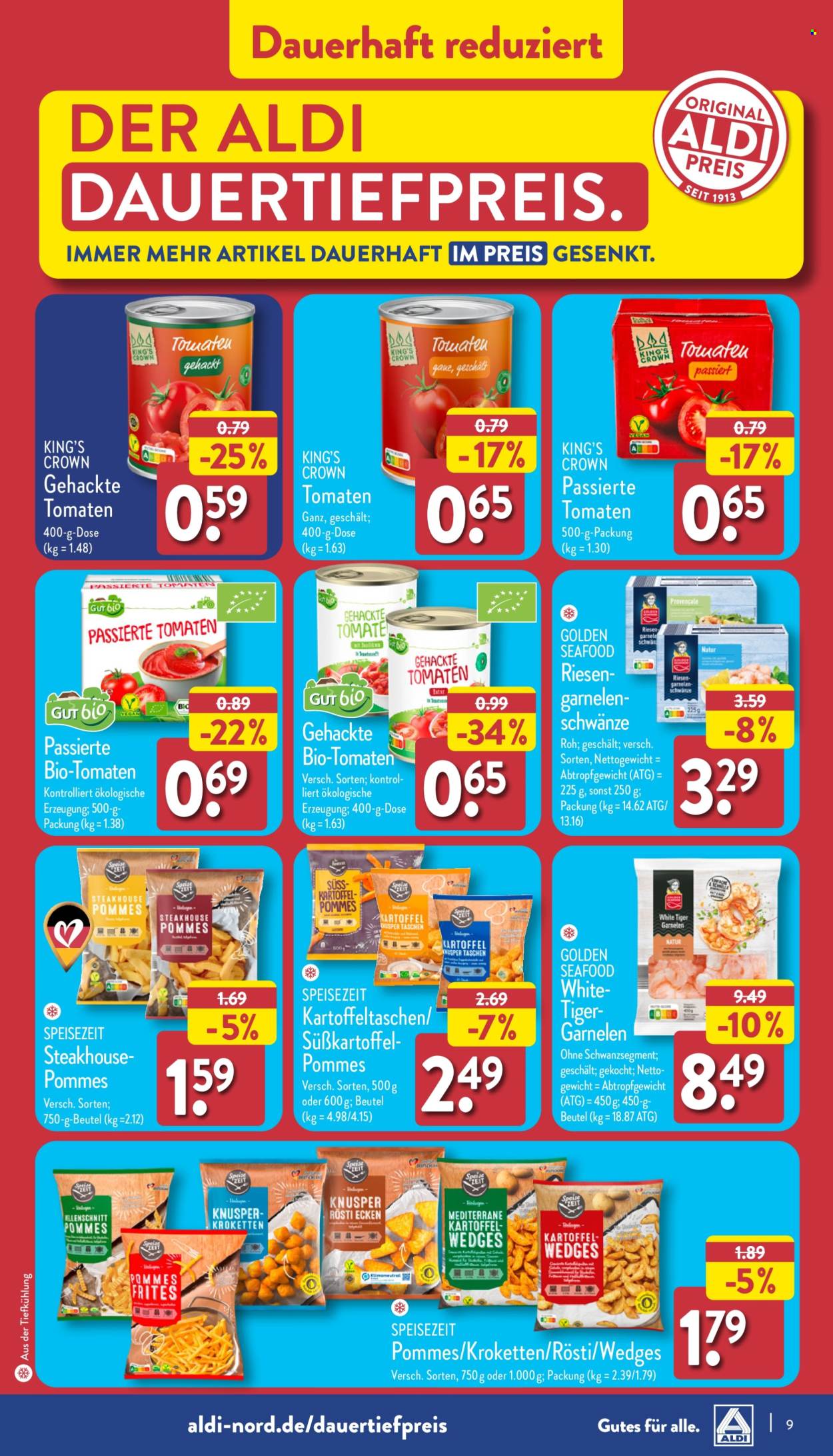 ALDI Nord Prospekte  - 28.10.2024 - 2.11.2024. Seite 9