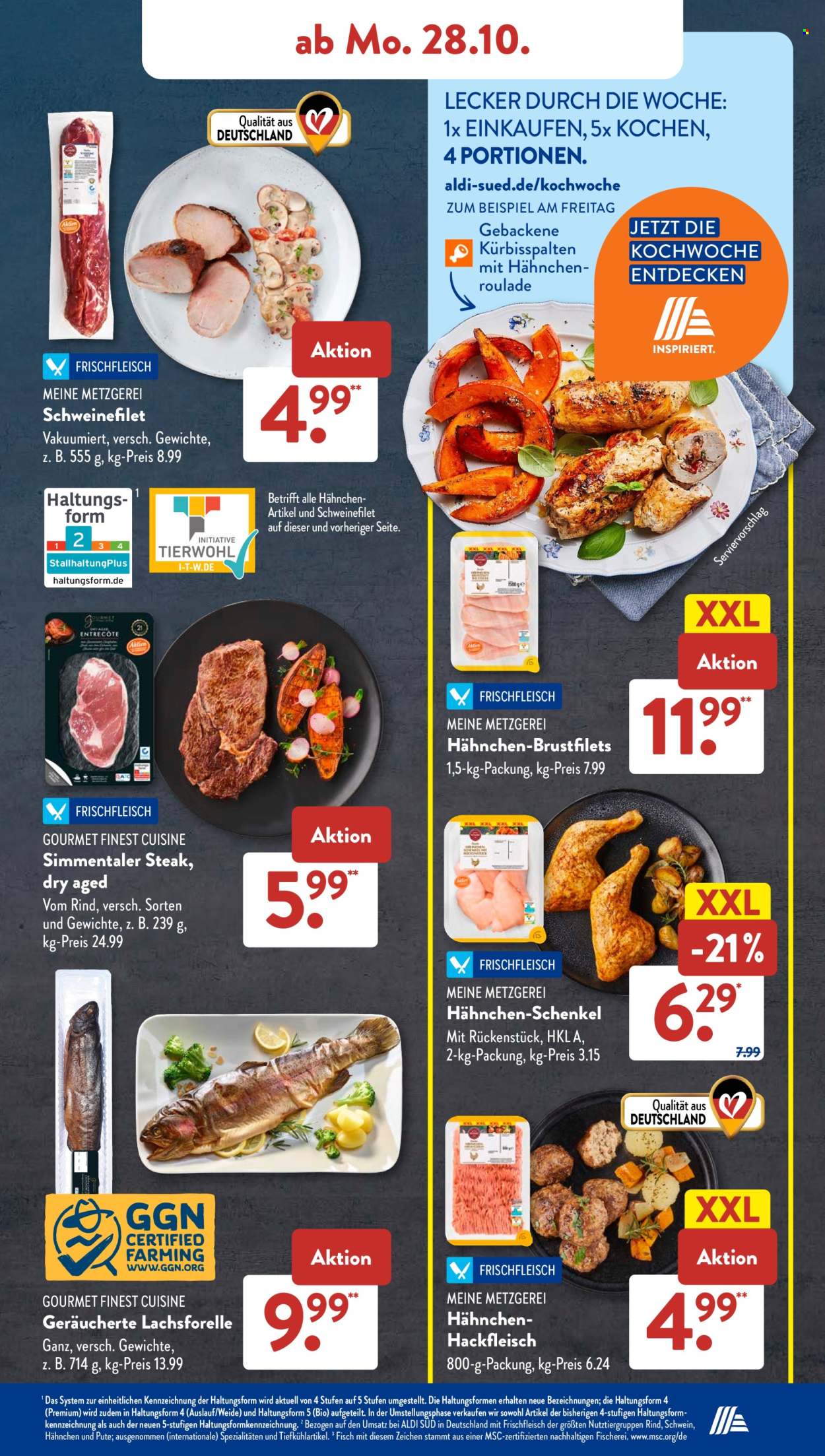 ALDI SÜD Prospekte  - 28.10.2024 - 2.11.2024. Seite 7