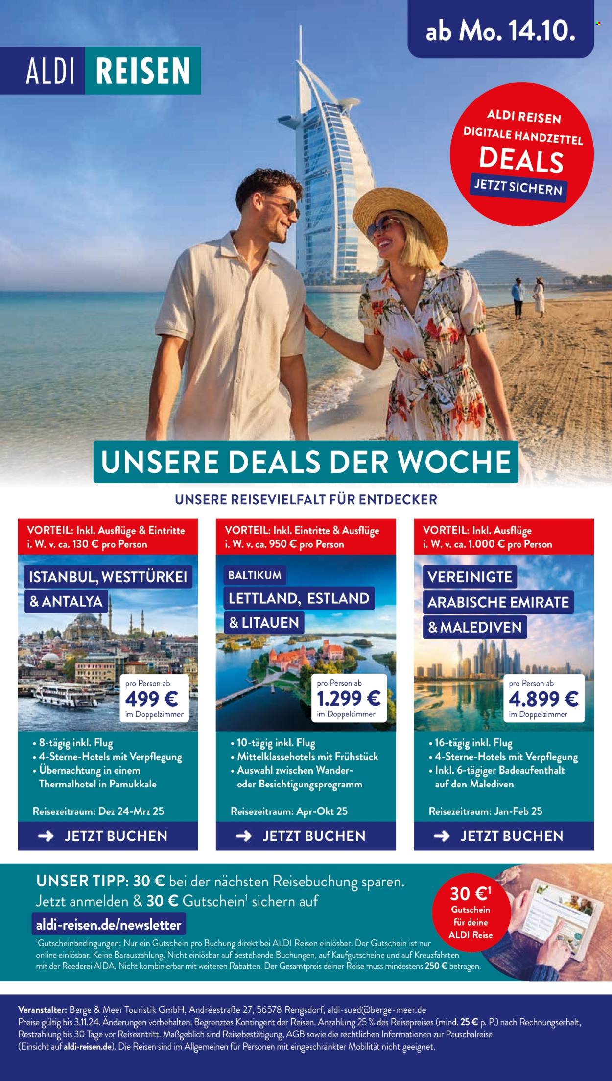 ALDI SÜD Prospekte  - 28.10.2024 - 2.11.2024. Seite 20