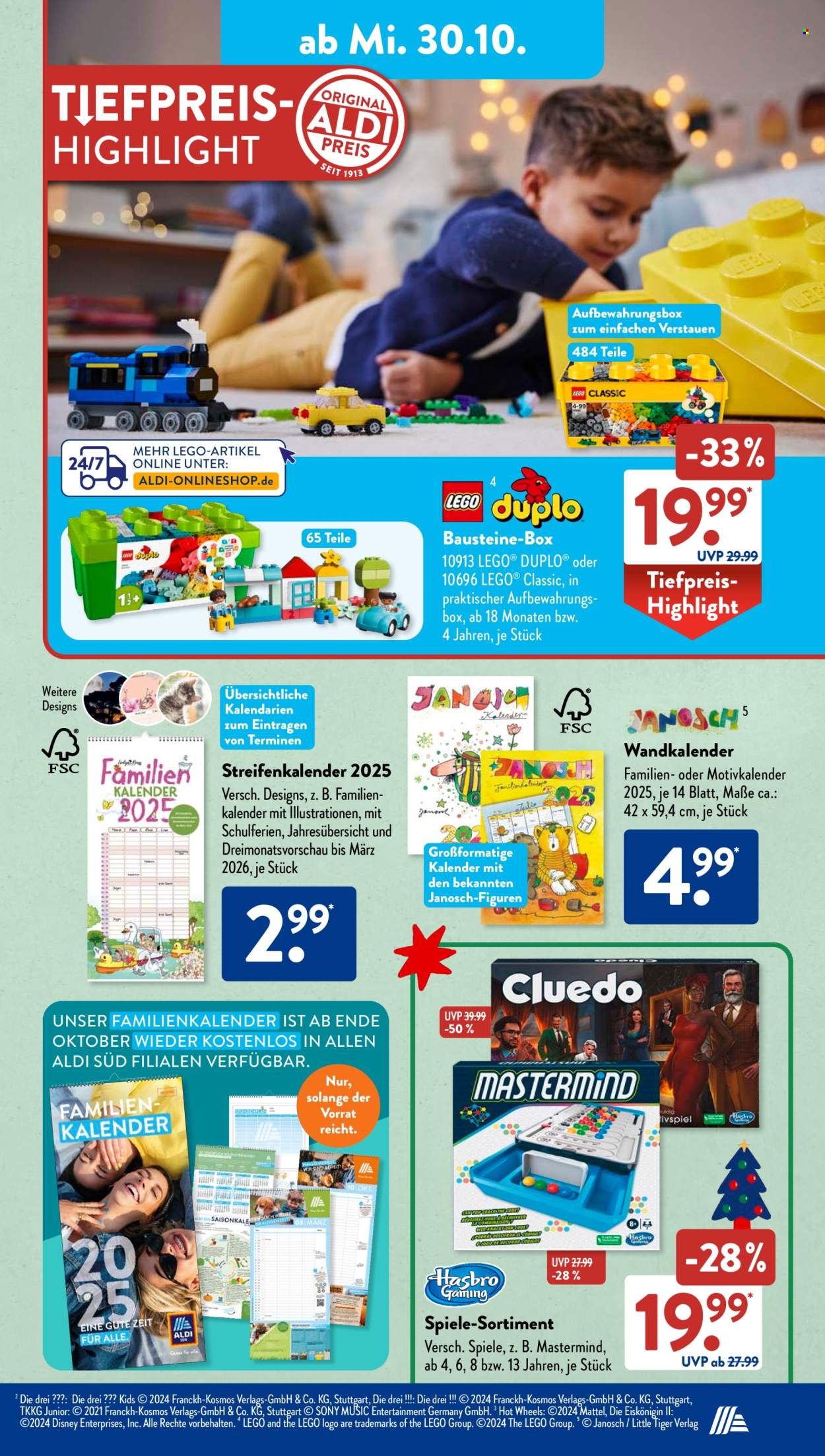 ALDI SÜD Prospekte  - 28.10.2024 - 2.11.2024. Seite 27