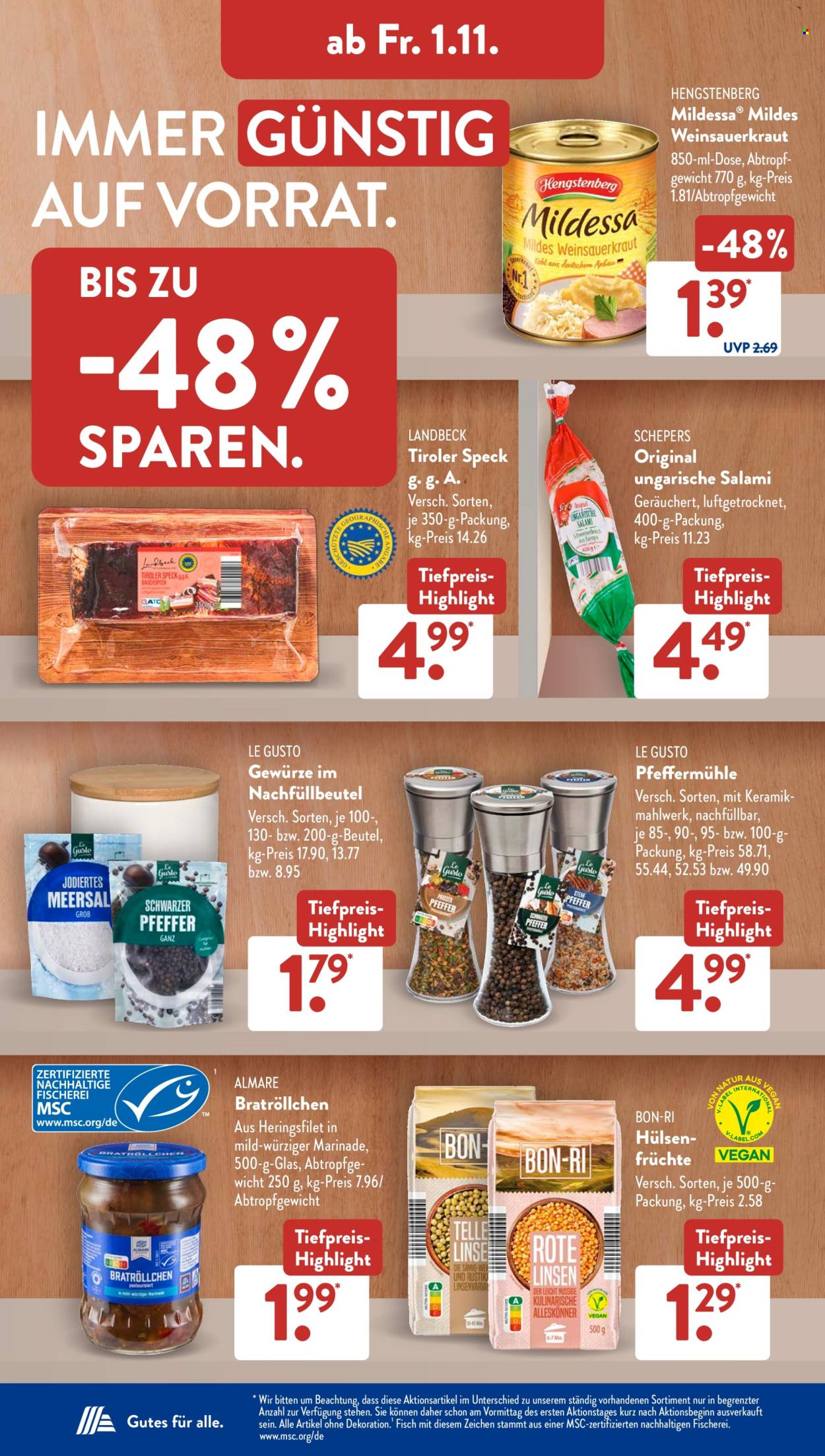ALDI SÜD Prospekte  - 28.10.2024 - 2.11.2024. Seite 34