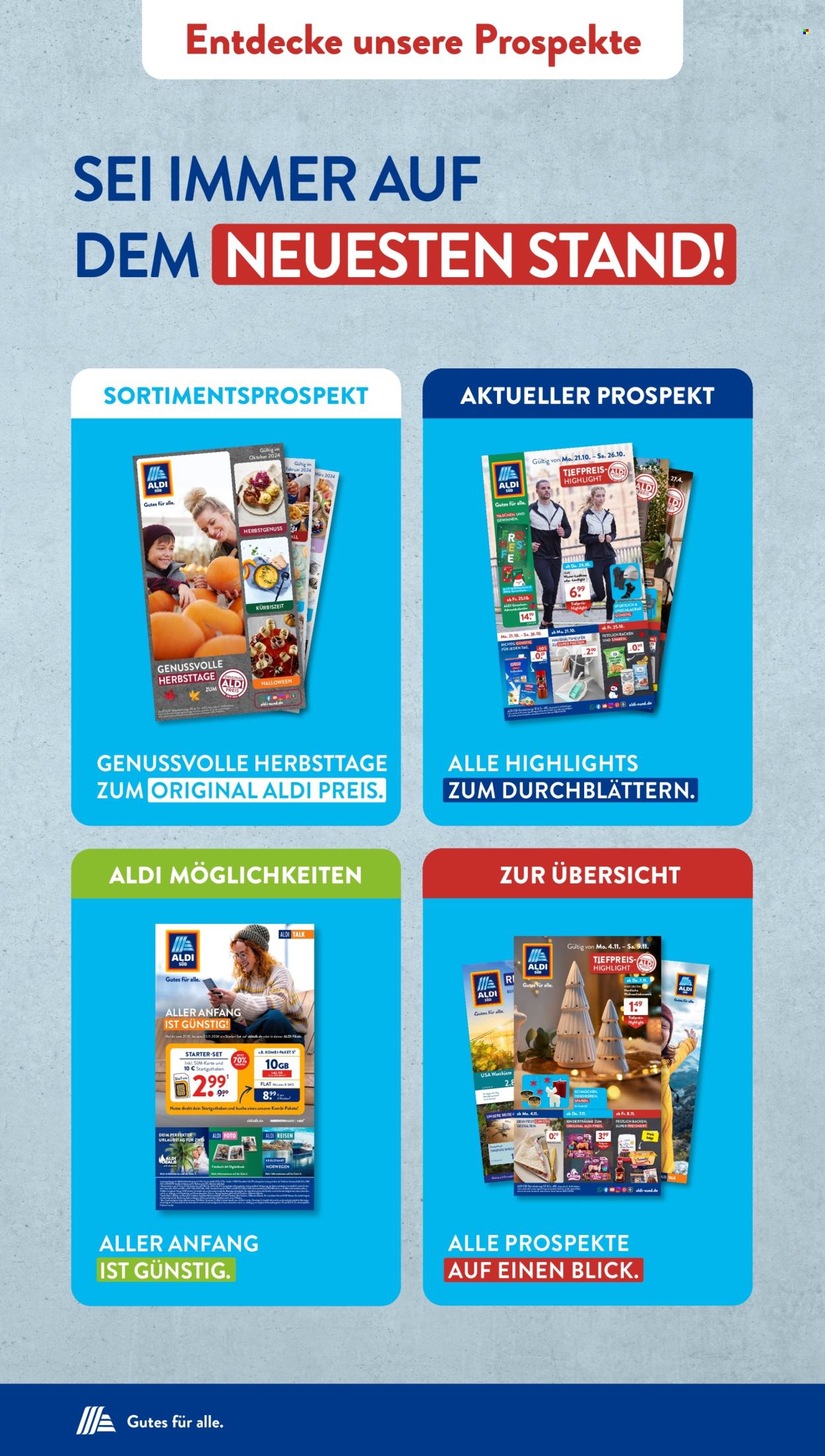 ALDI SÜD Prospekte  - 28.10.2024 - 2.11.2024. Seite 55