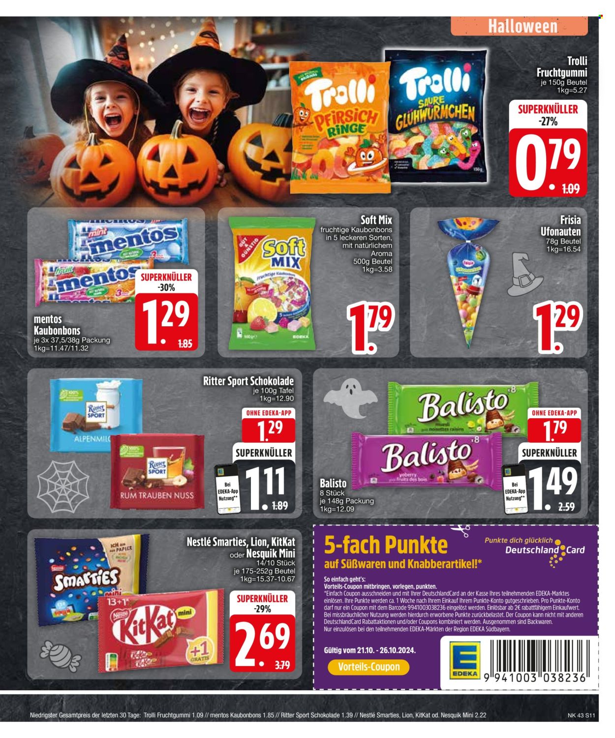 Edeka Prospekte  - 21.10.2024 - 26.10.2024. Seite 11