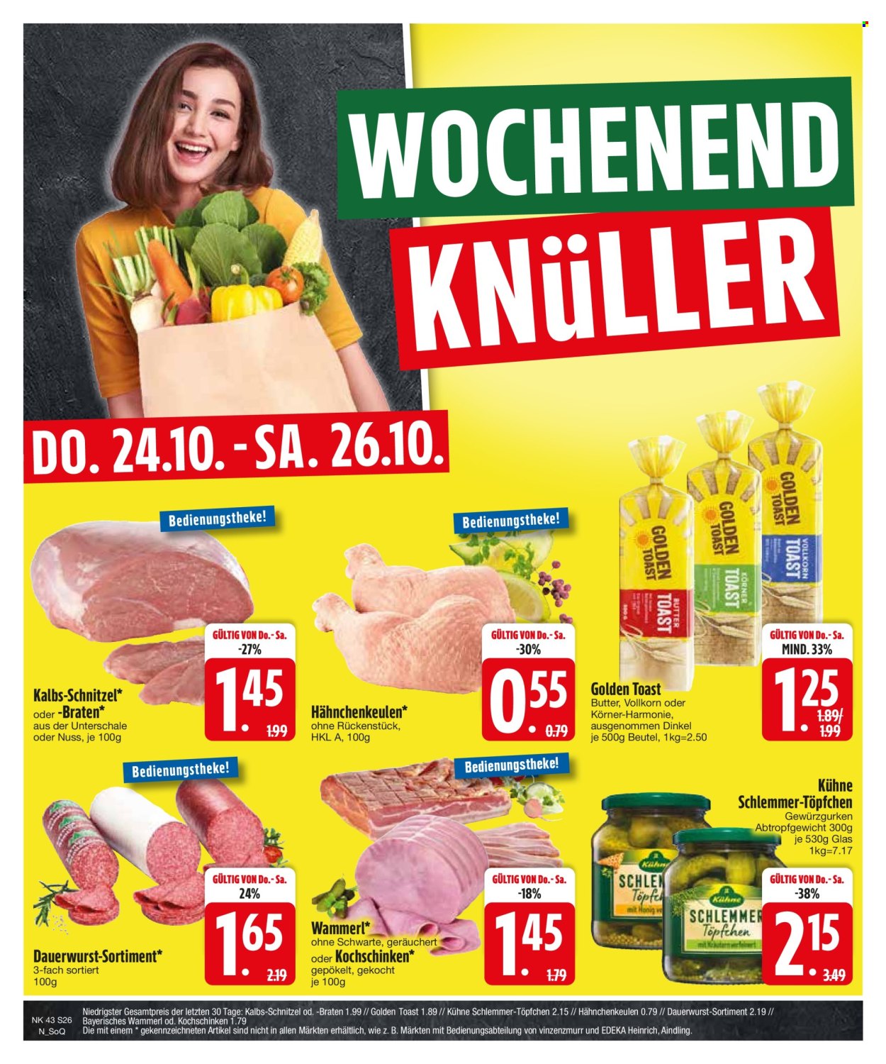 Edeka Prospekte  - 21.10.2024 - 26.10.2024. Seite 26