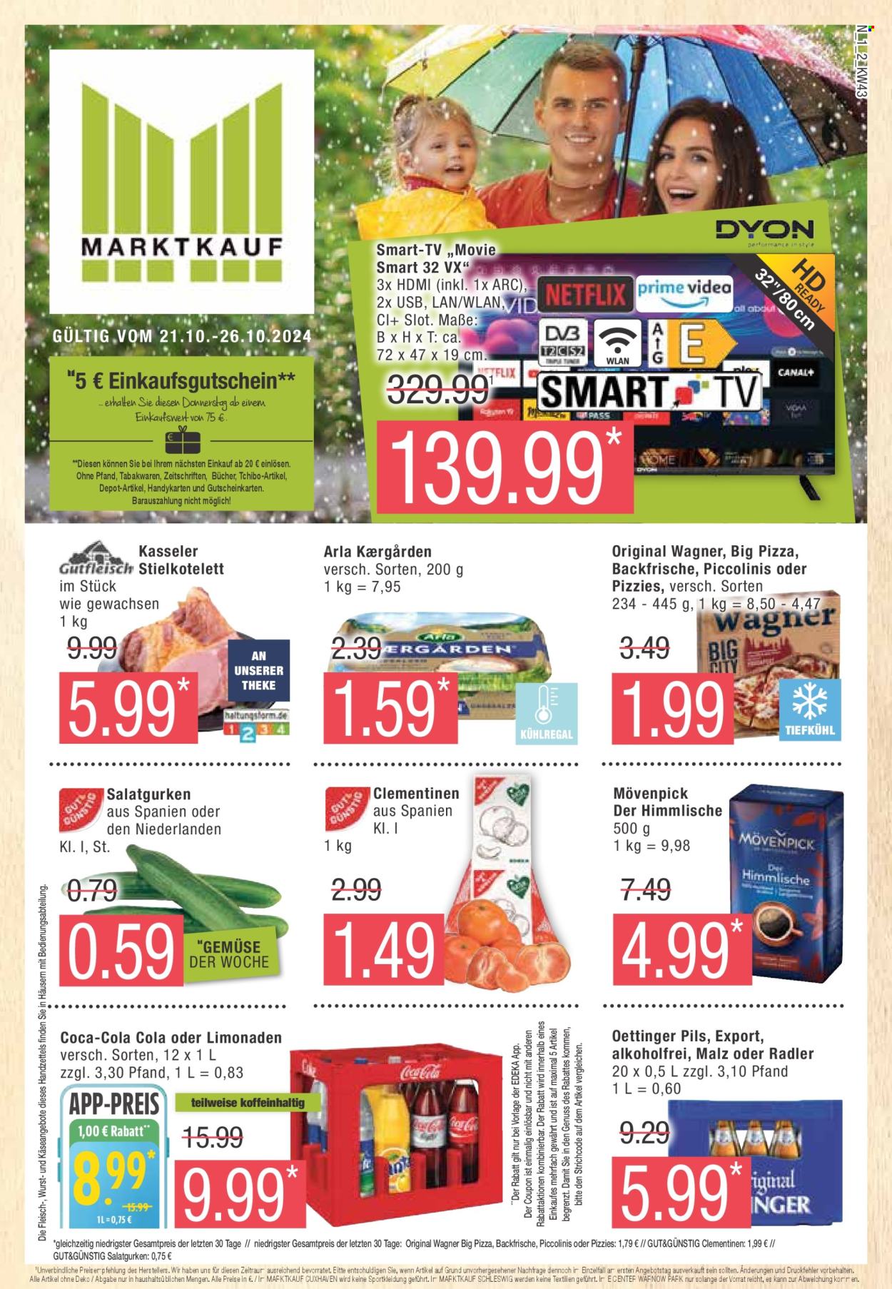 Marktkauf Prospekte  - 21.10.2024 - 26.10.2024. Seite 1