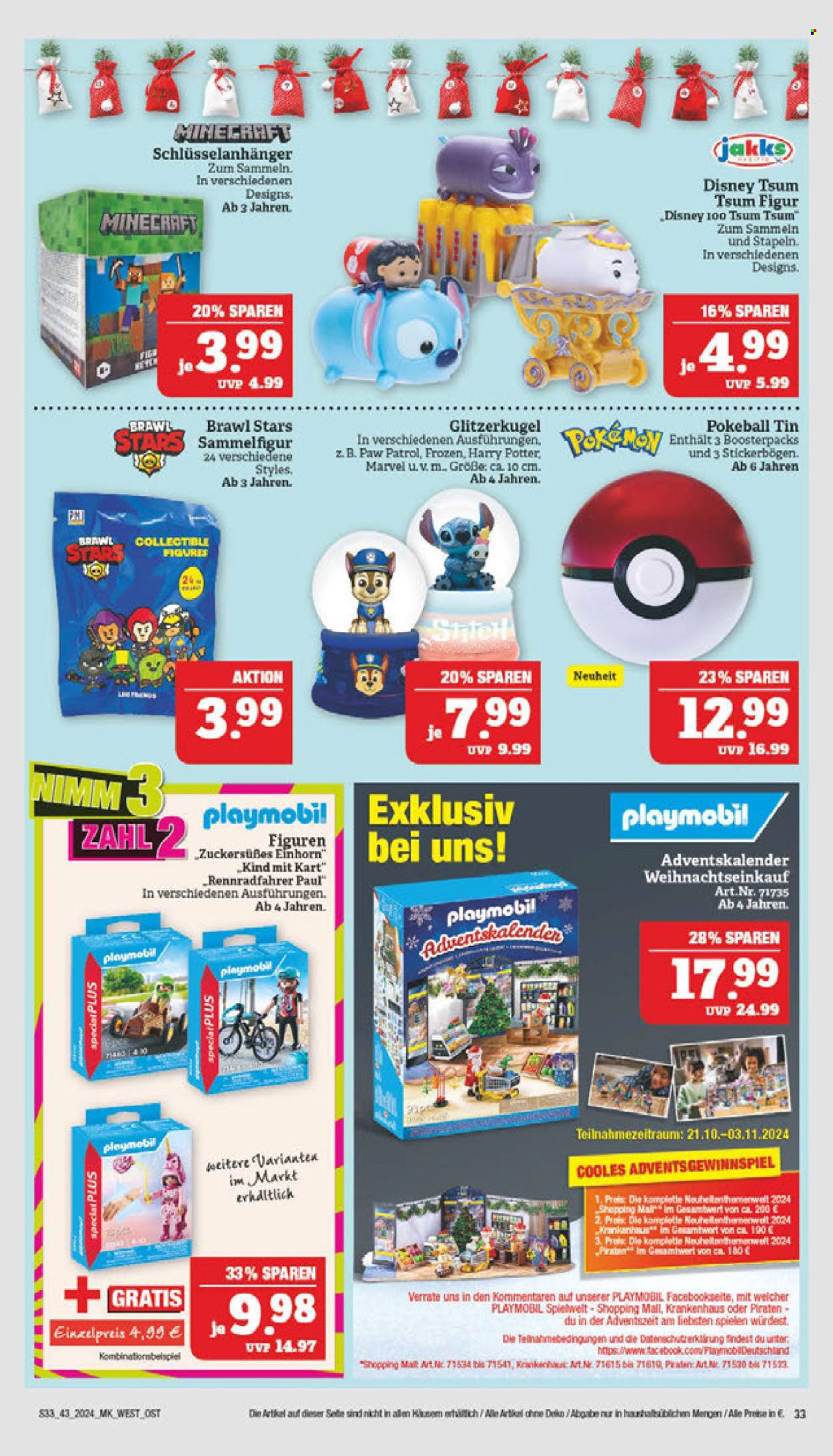 Marktkauf Prospekte  - 21.10.2024 - 26.10.2024. Seite 33