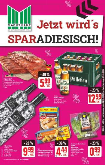 Prospekte Marktkauf - 21.10.2024 - 26.10.2024.