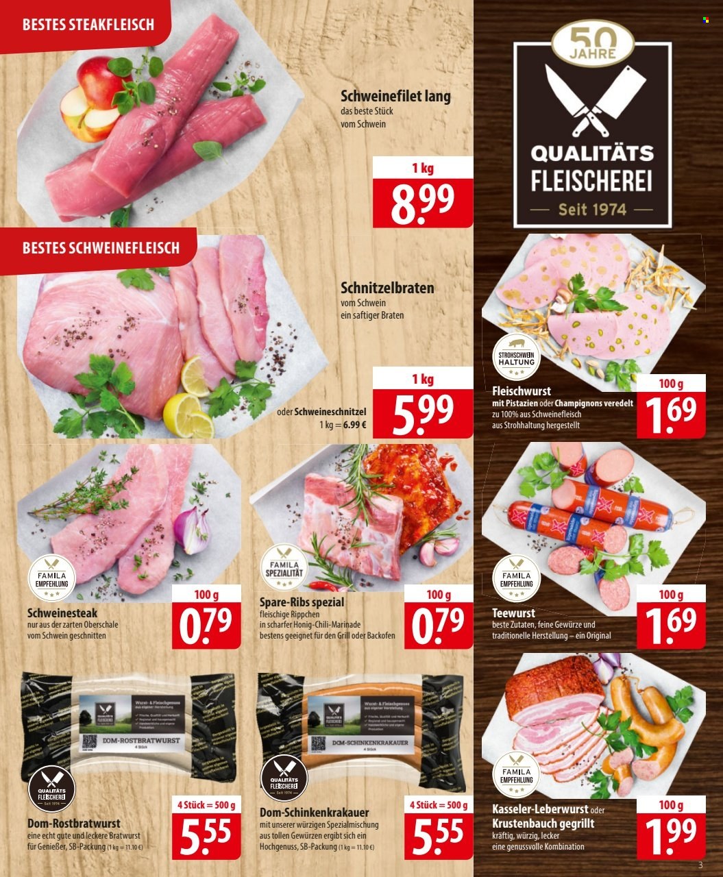 famila Prospekte  - 21.10.2024 - 26.10.2024. Seite 3