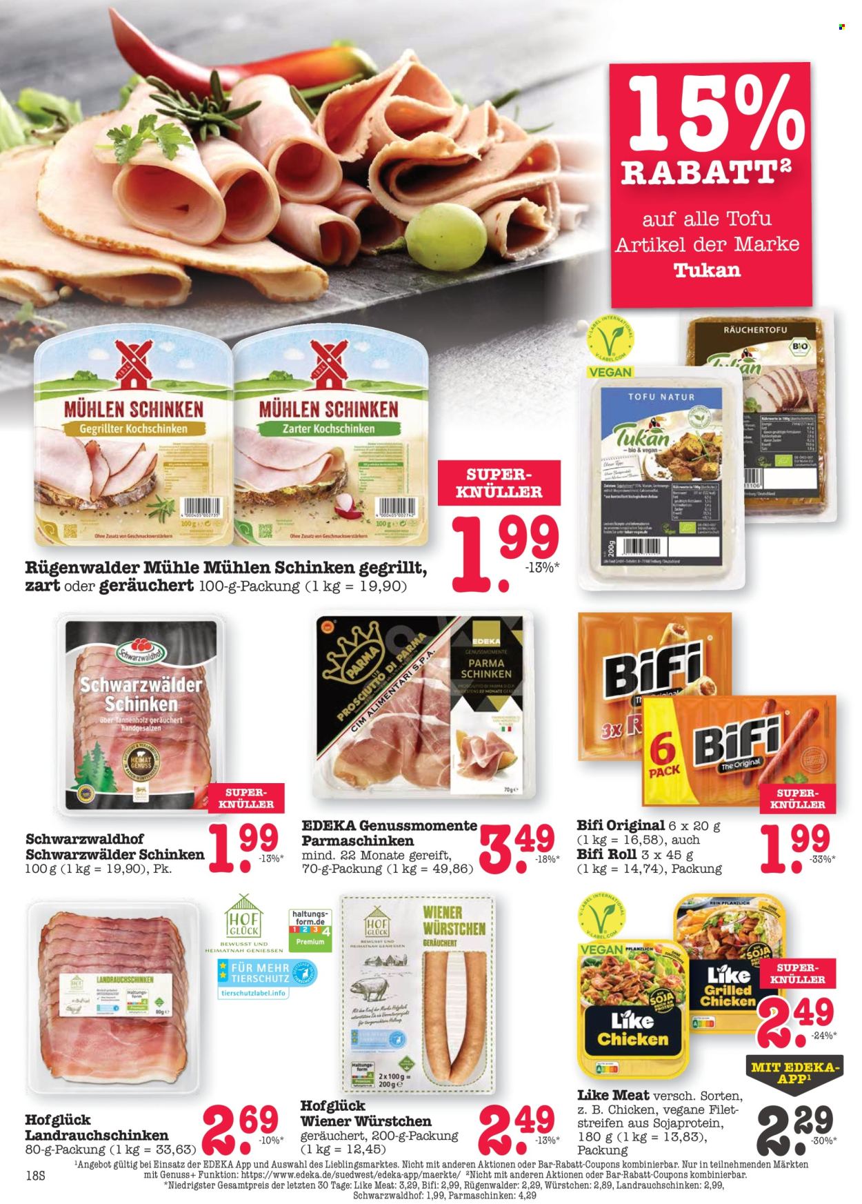 Edeka Prospekte  - 21.10.2024 - 26.10.2024. Seite 18