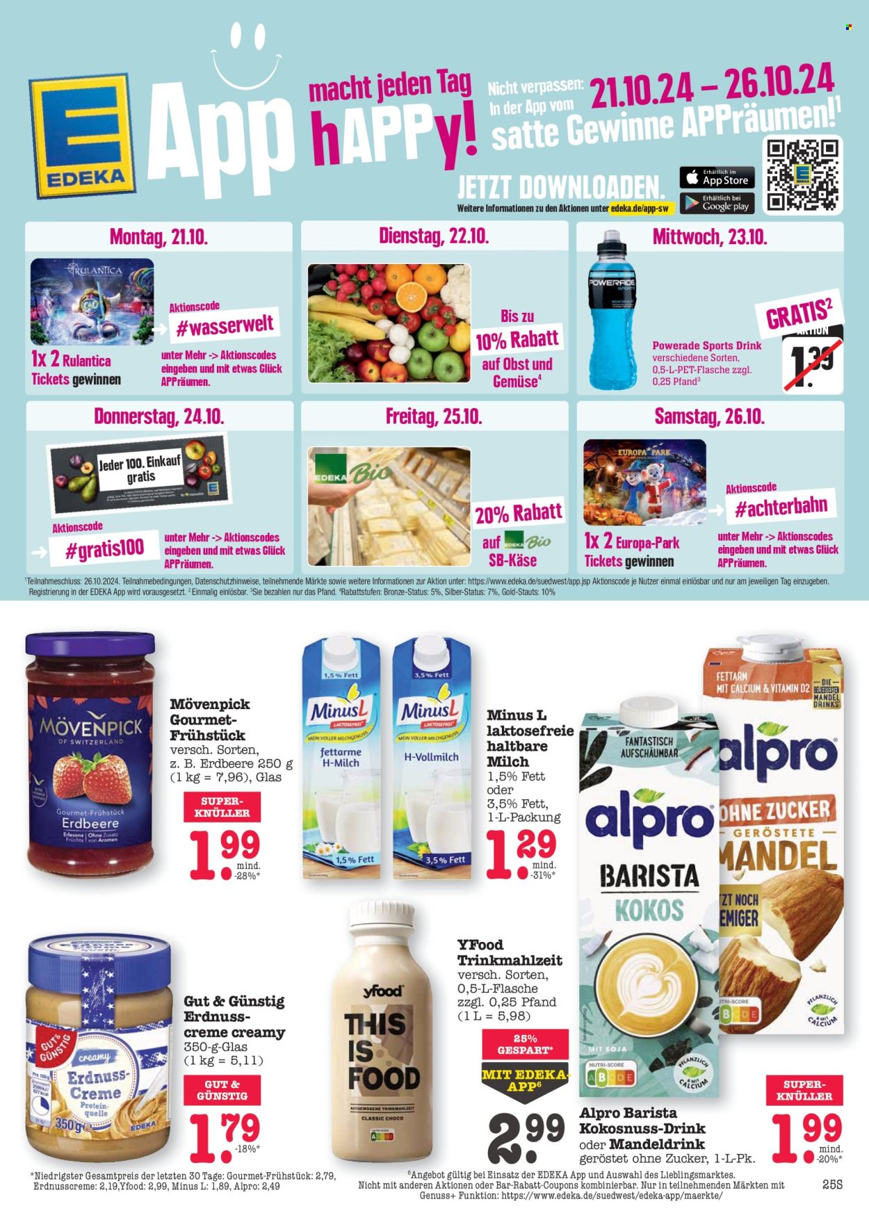 Edeka Prospekte  - 21.10.2024 - 26.10.2024. Seite 25