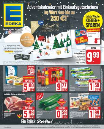Prospekte Edeka - 21.10.2024 - 26.10.2024.