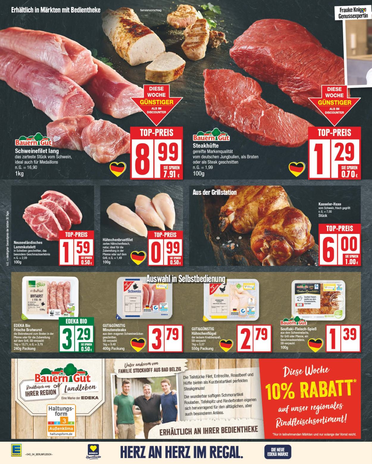 Edeka Prospekte  - 21.10.2024 - 26.10.2024. Seite 4