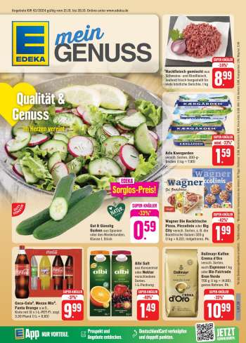 Prospekte Edeka - 21.10.2024 - 26.10.2024.