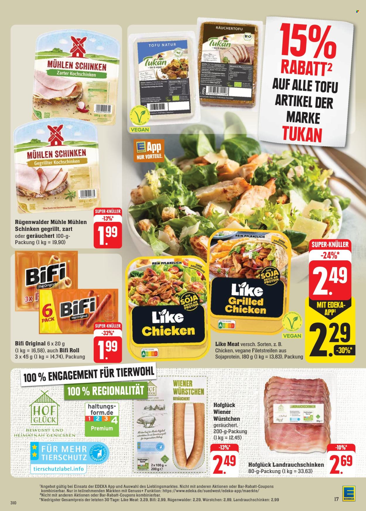 Edeka Prospekte  - 21.10.2024 - 26.10.2024. Seite 17