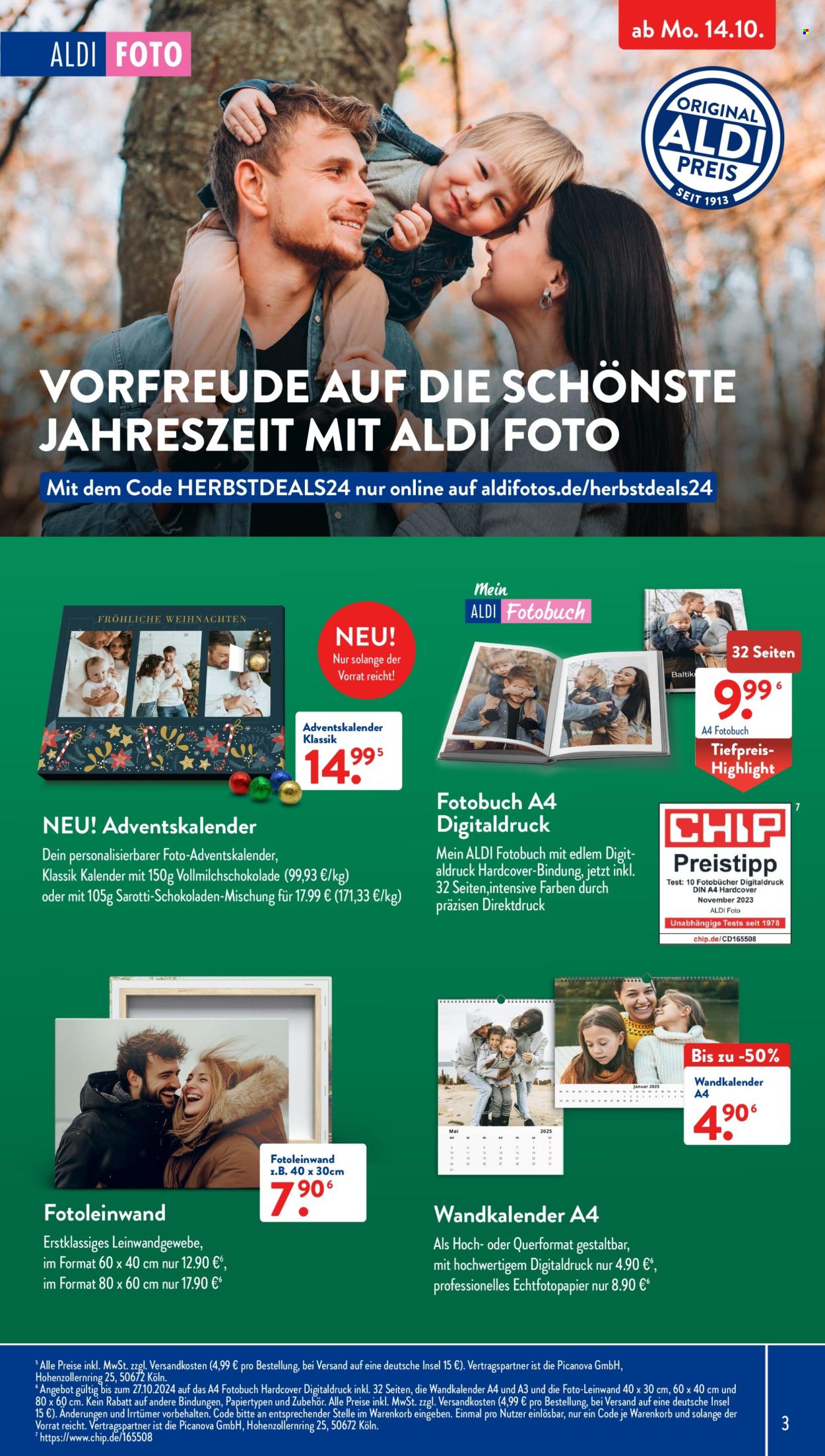 ALDI SÜD Prospekte  - 21.10.2024 - 3.11.2024. Seite 3