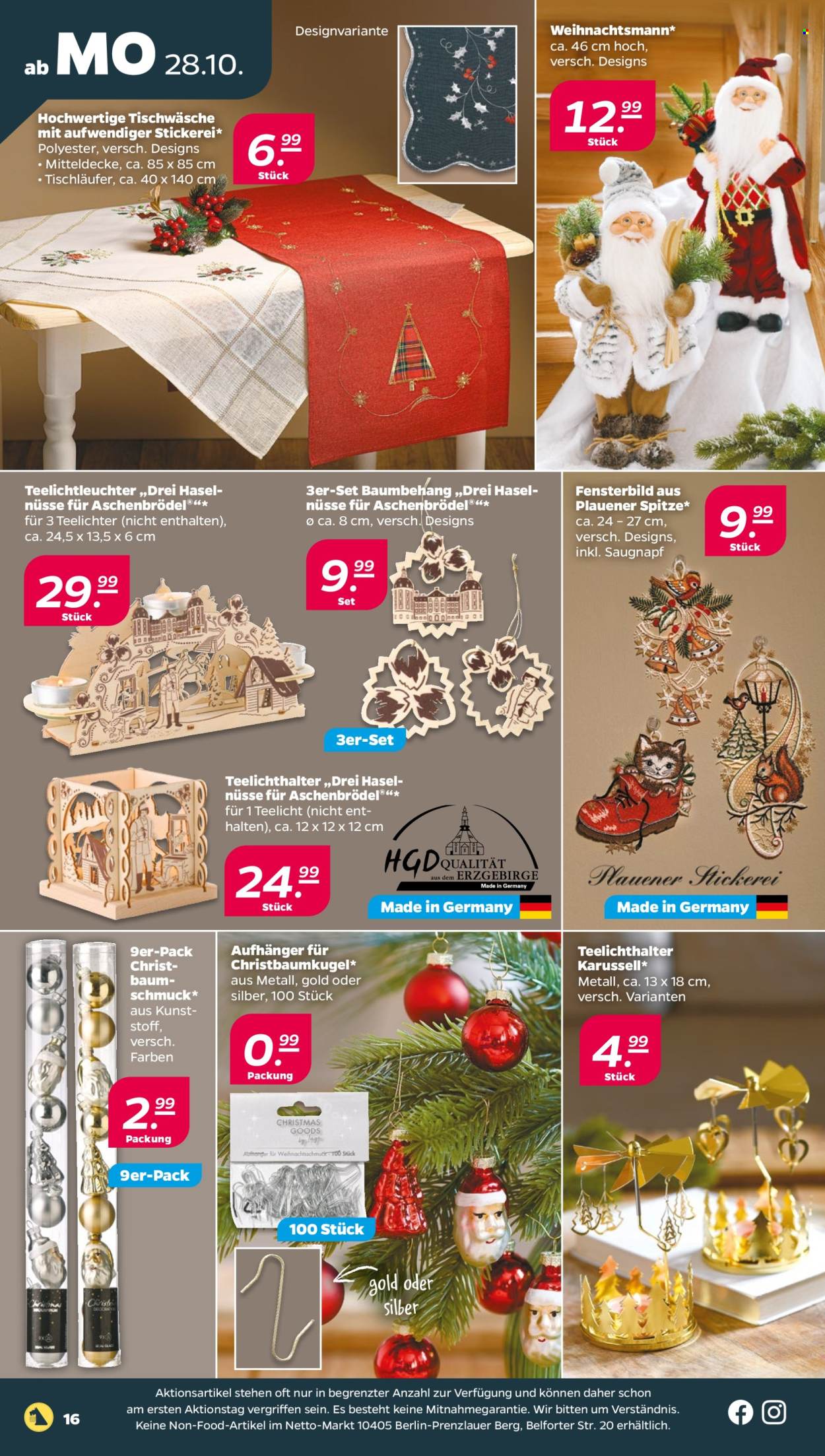 Netto Prospekte  - 28.10.2024 - 2.11.2024. Seite 16