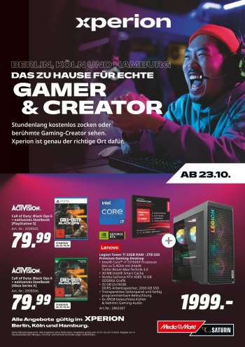 Prospekte MediaMarkt - 23.10.2024 - 29.10.2024.