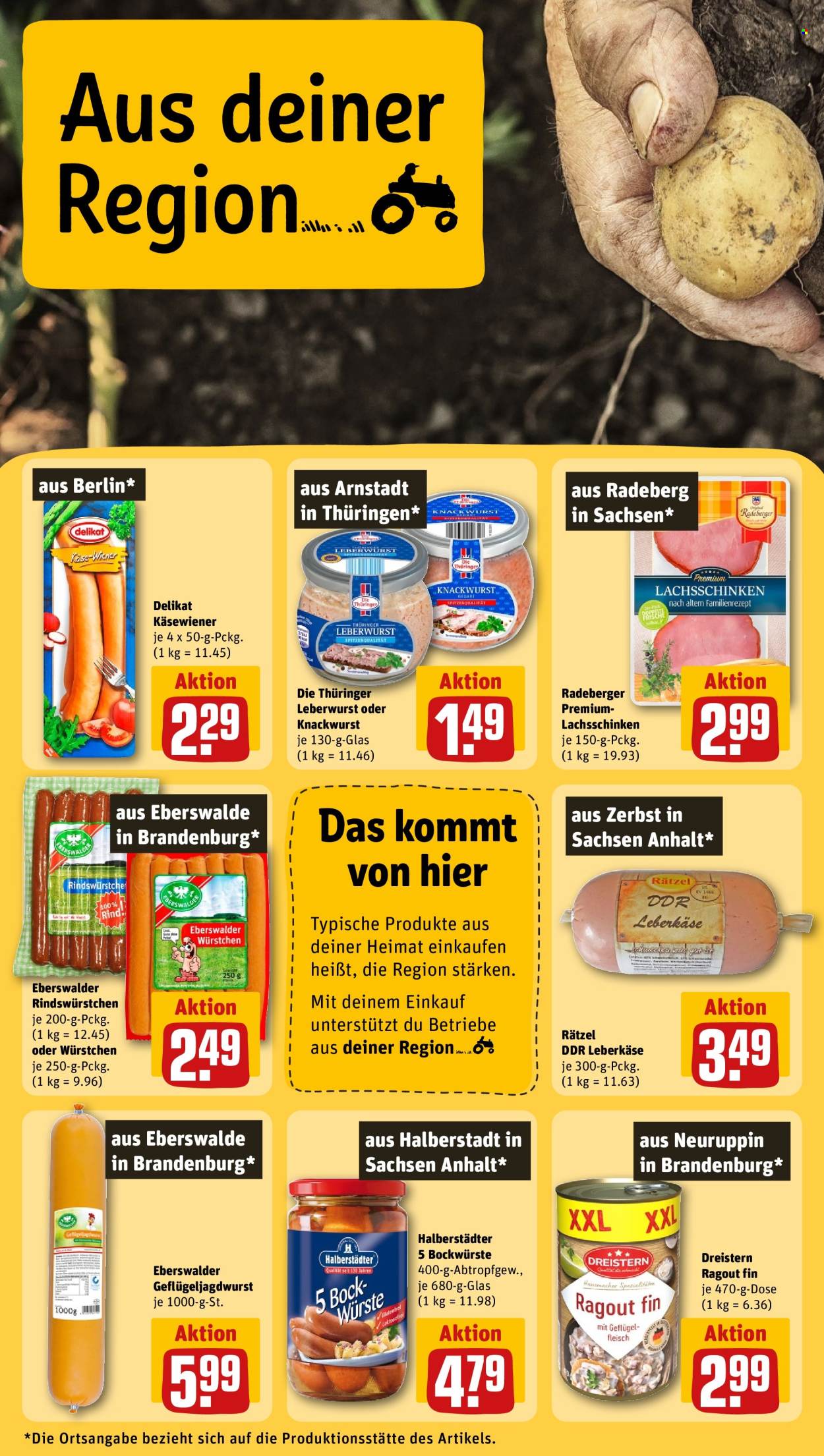 Leták REWE - 28.10.2024 - 2.11.2024. Strana 22