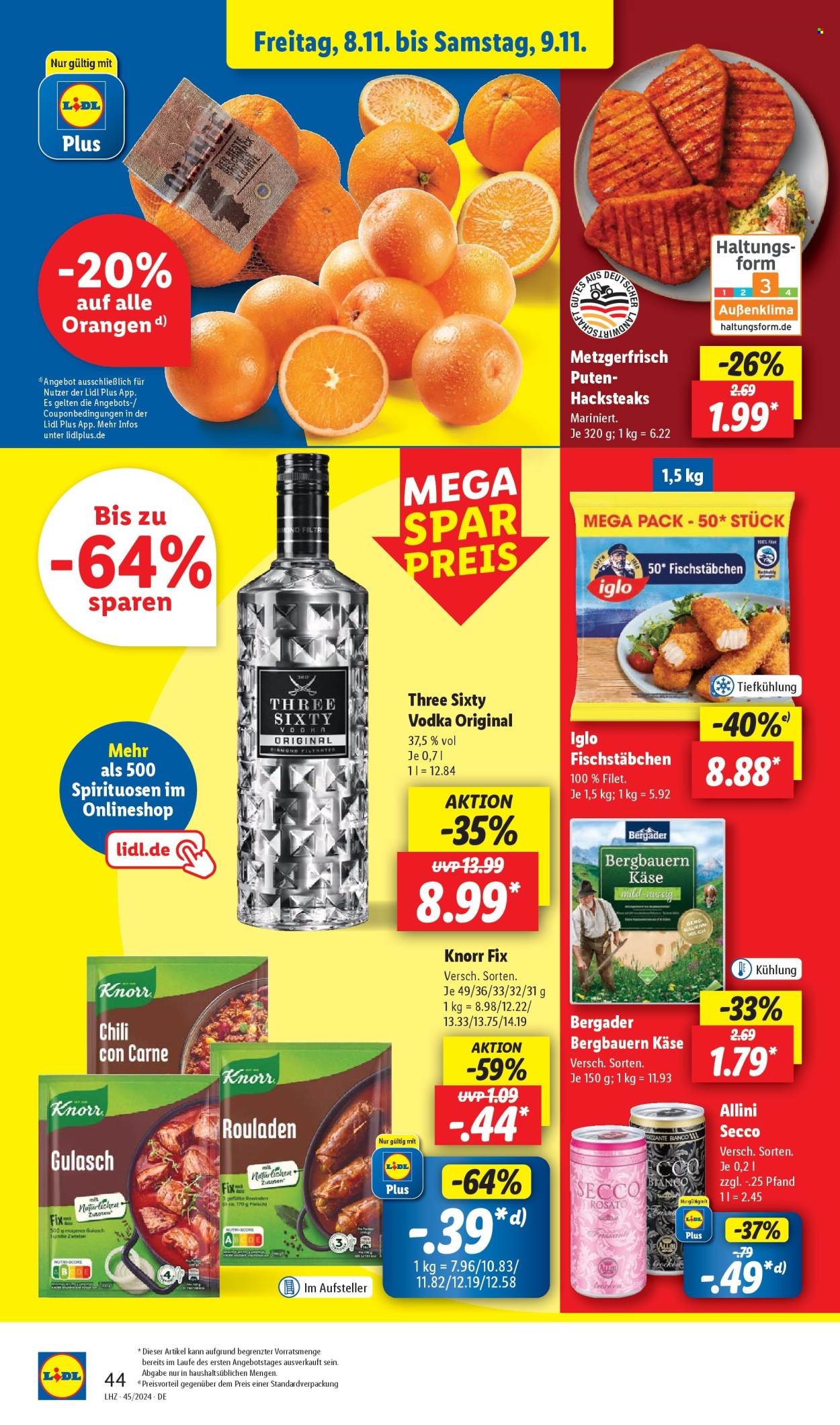 Lidl Prospekte  - 4.11.2024 - 9.11.2024. Seite 62
