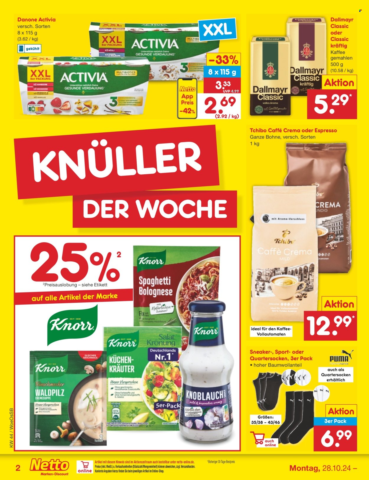 Netto Marken-Discount Prospekte  - 28.10.2024 - 2.11.2024. Seite 2
