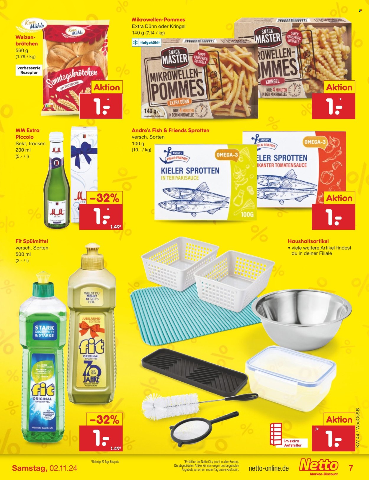 Netto Marken-Discount Prospekte  - 28.10.2024 - 2.11.2024. Seite 7