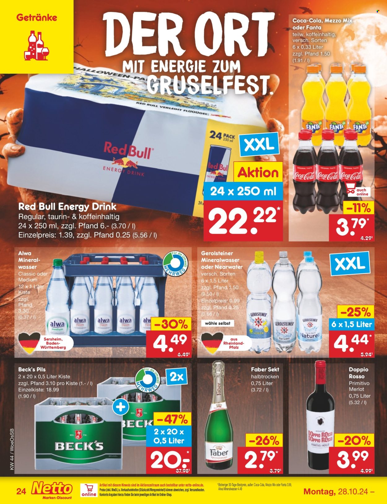 Netto Marken-Discount Prospekte  - 28.10.2024 - 2.11.2024. Seite 30