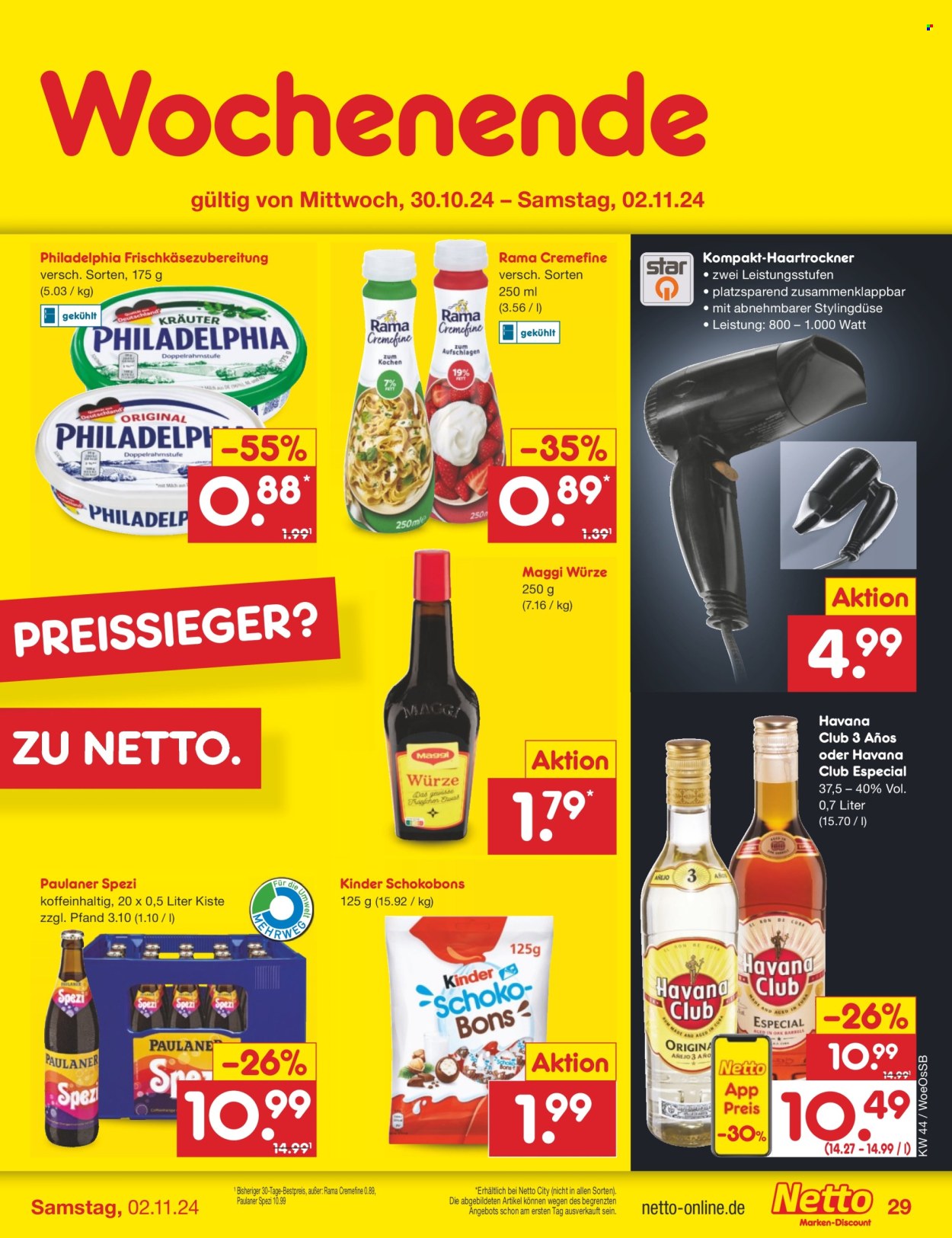 Netto Marken-Discount Prospekte  - 28.10.2024 - 2.11.2024. Seite 38