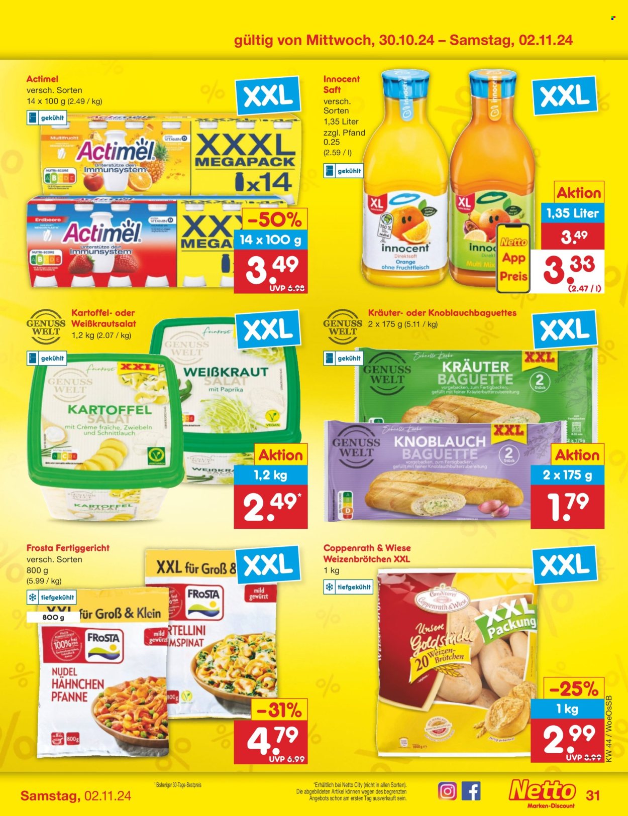 Netto Marken-Discount Prospekte  - 28.10.2024 - 2.11.2024. Seite 40