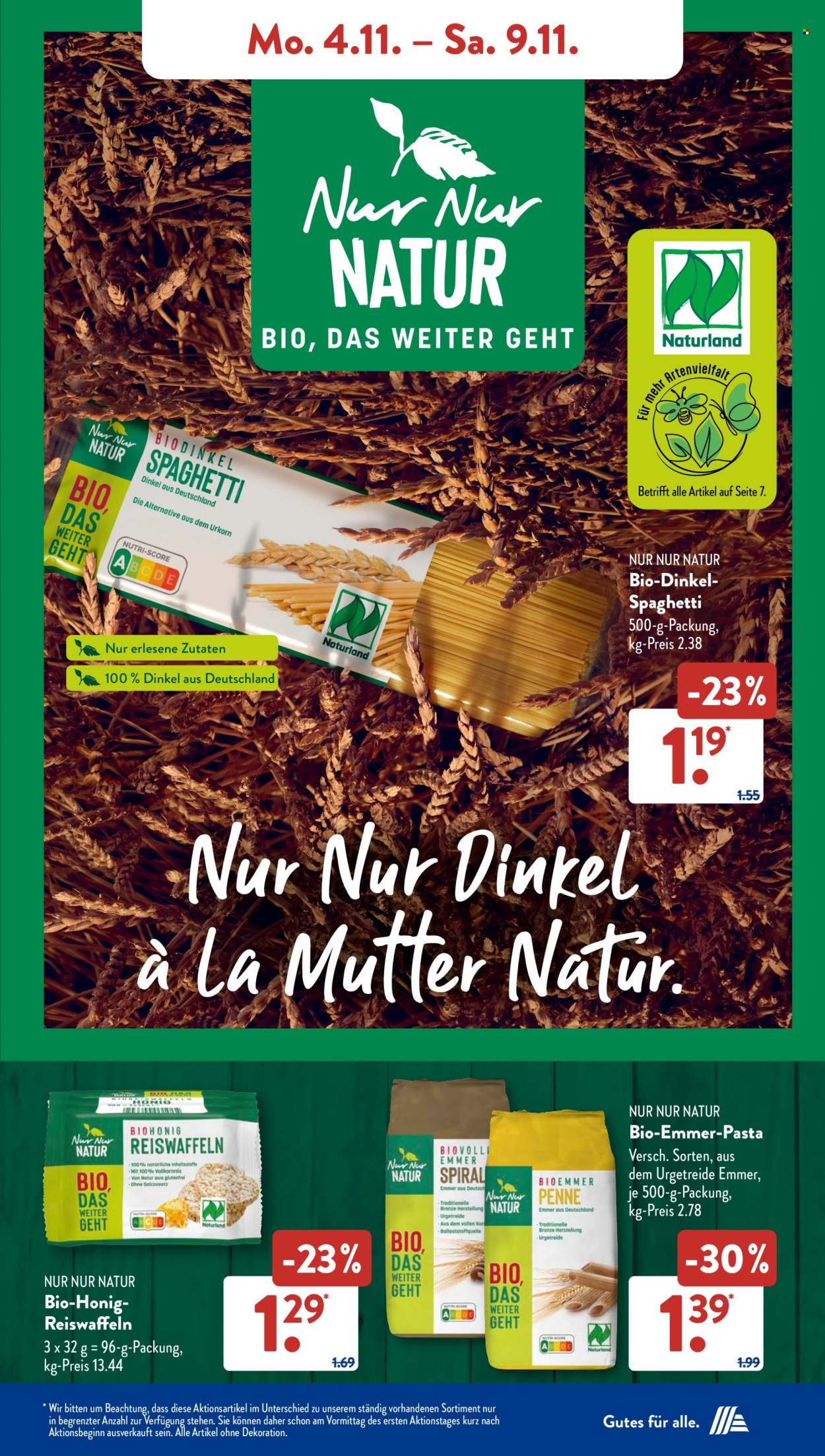 ALDI SÜD Prospekte  - 4.11.2024 - 9.11.2024. Seite 9