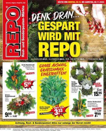 Prospekte Repo - 28.10.2024 - 2.11.2024.