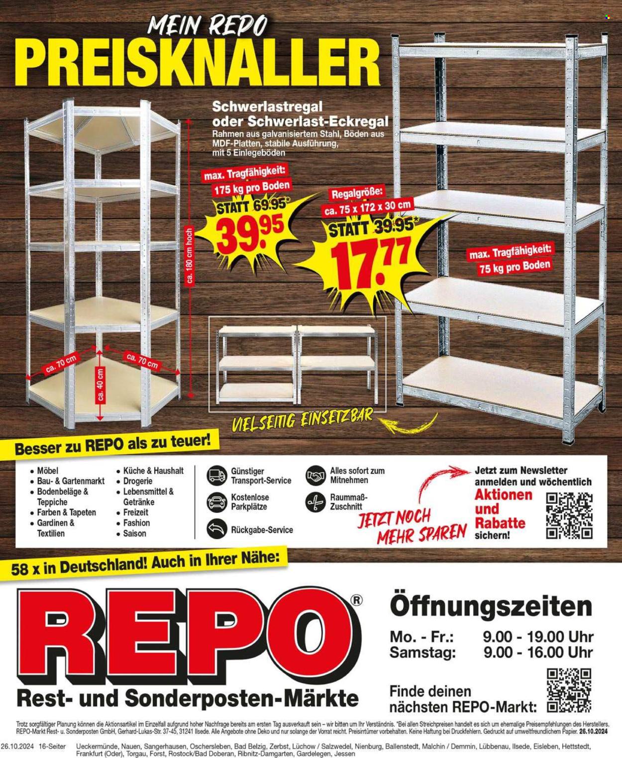 Repo Prospekte  - 28.10.2024 - 2.11.2024. Seite 16