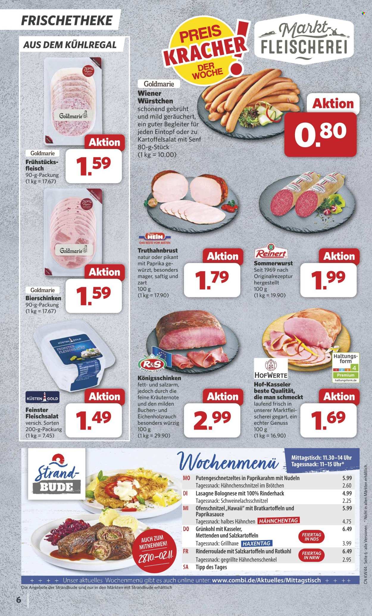 Combi Prospekte  - 28.10.2024 - 2.11.2024. Seite 6