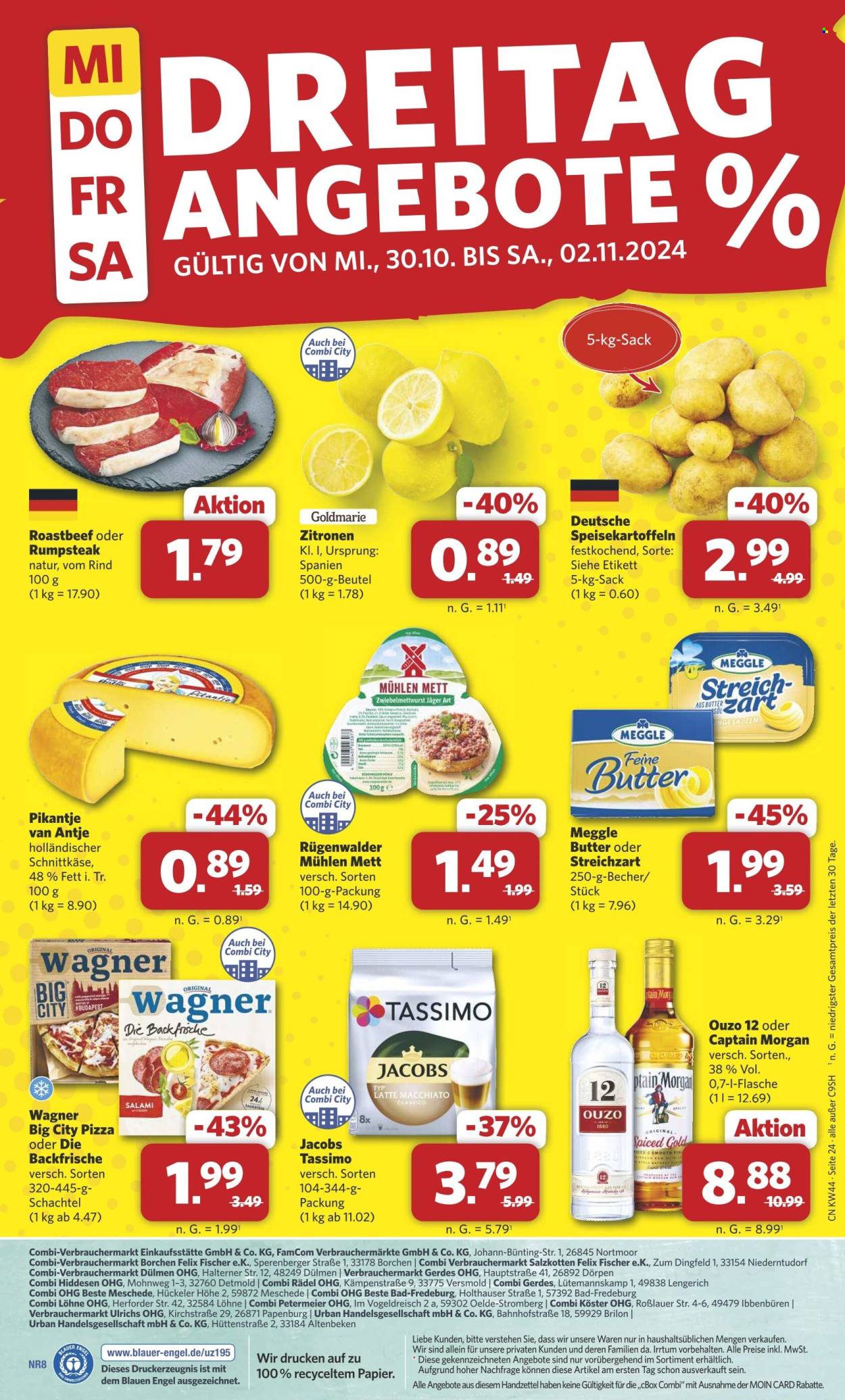 Combi Prospekte  - 28.10.2024 - 2.11.2024. Seite 24
