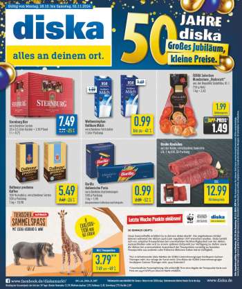 Prospekte Diska - 28.10.2024 - 2.11.2024.