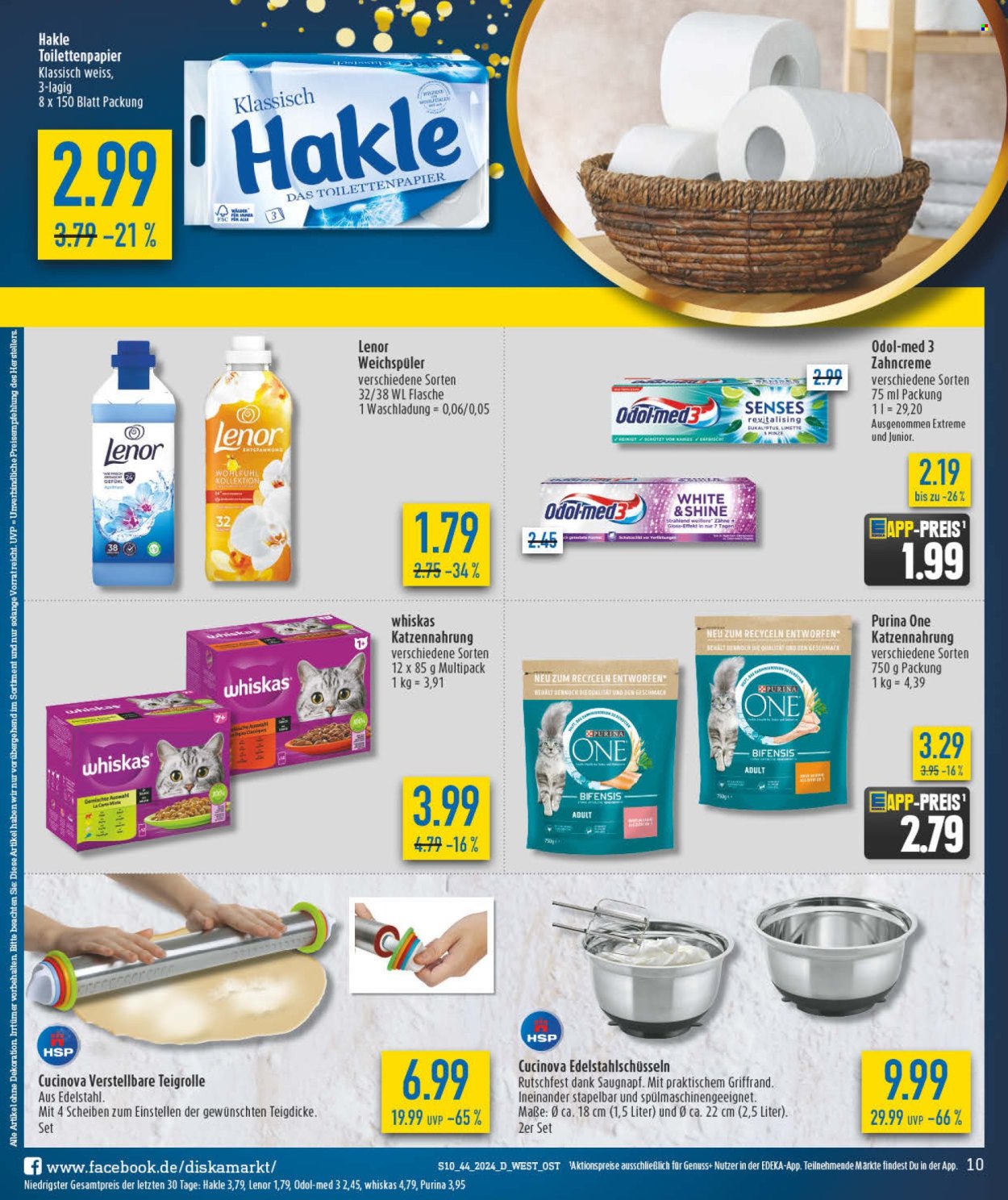Diska Prospekte  - 28.10.2024 - 2.11.2024. Seite 10